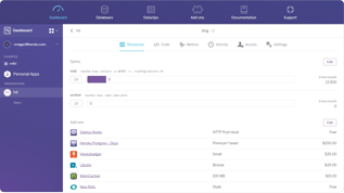 Heroku Dashboard
